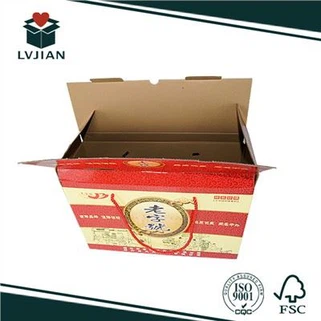 Scatole Kraft marroni con coperchi